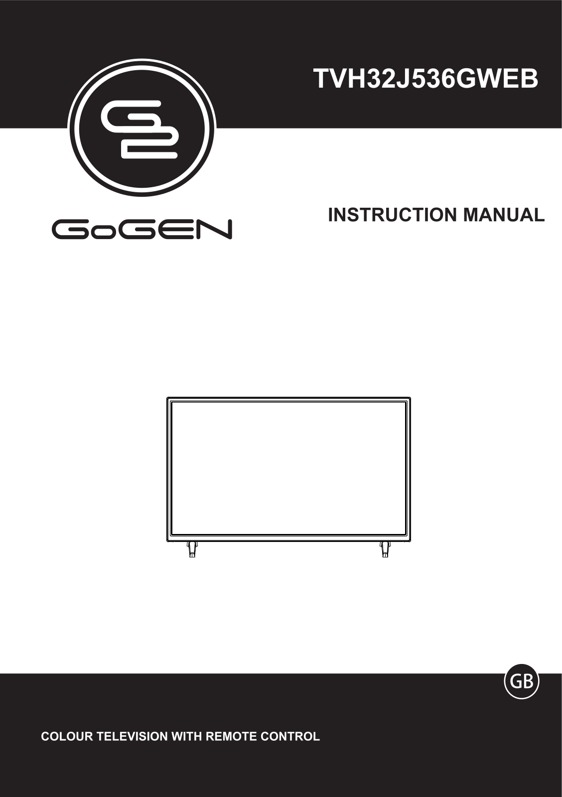 GoGEN TVH 32J536 GWEB User Manual