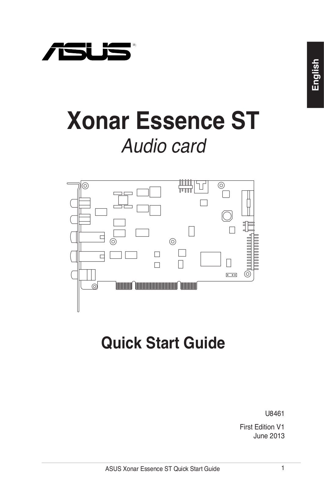 ASUS Xonar Essence ST User Manual