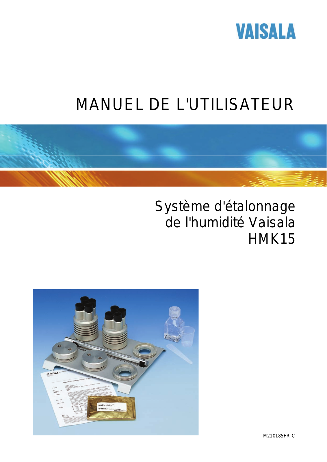 vaisala HMK15 User Manual