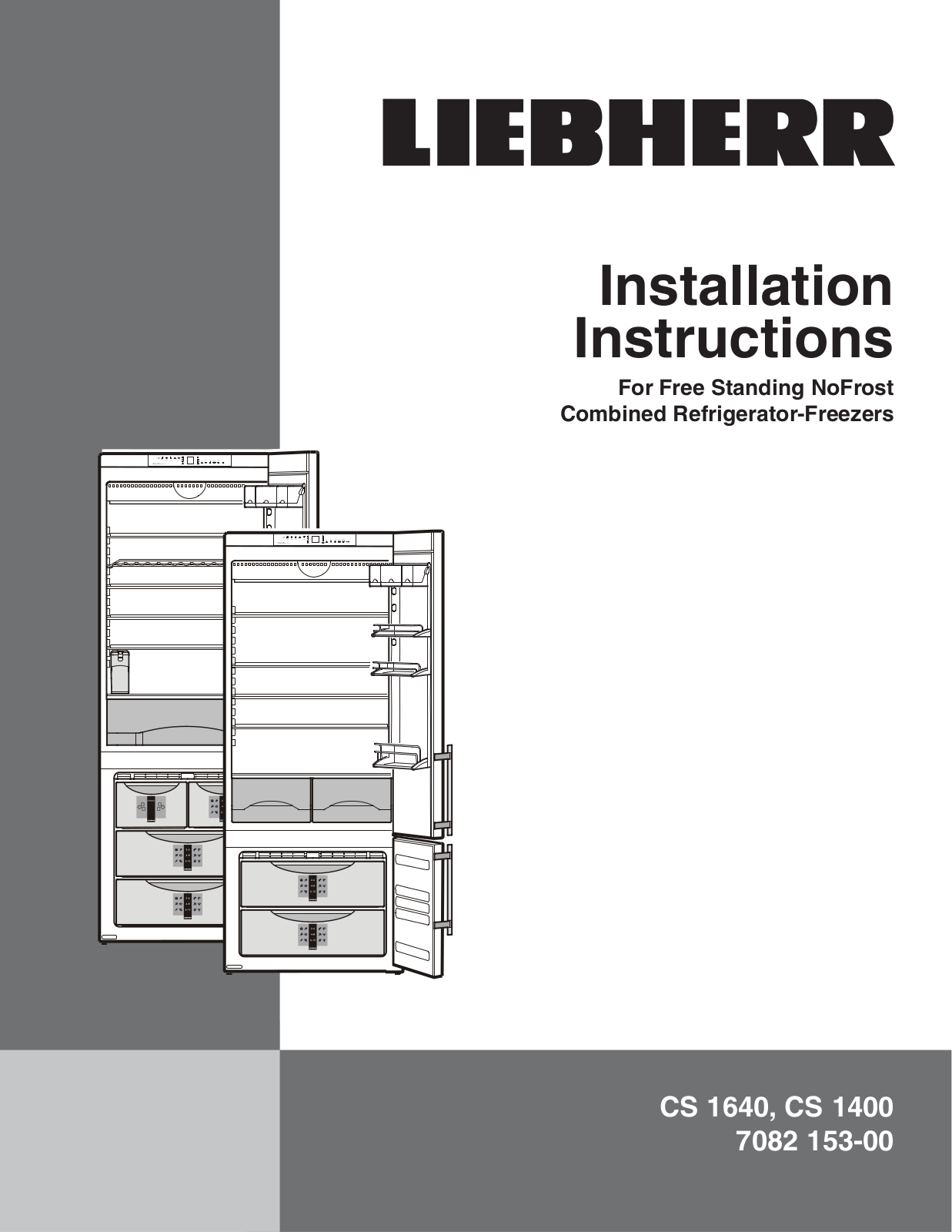 Liebherr CS1640 Instructions