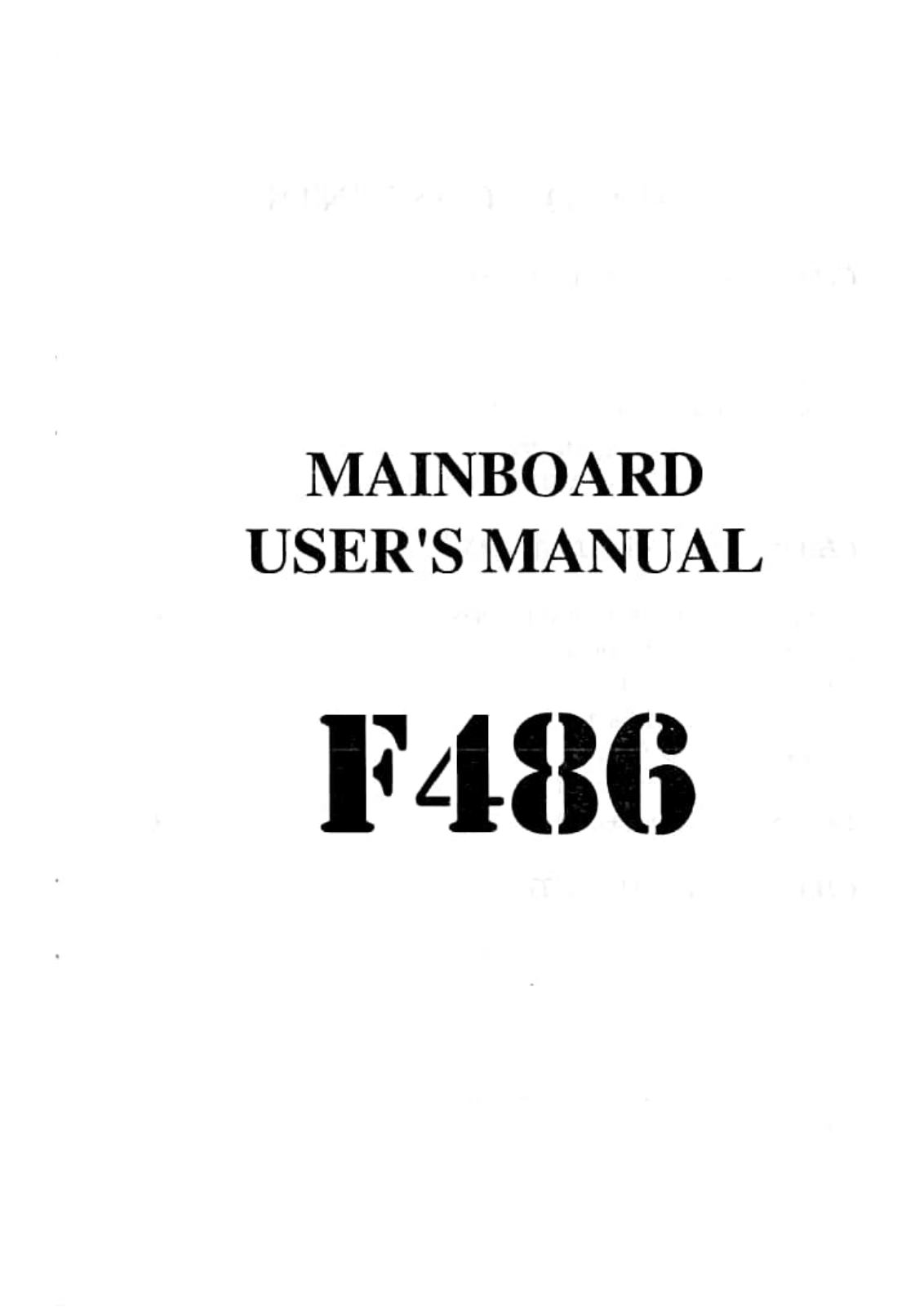 NewTech/SMT TS-486 user manual - ManualMachine.com