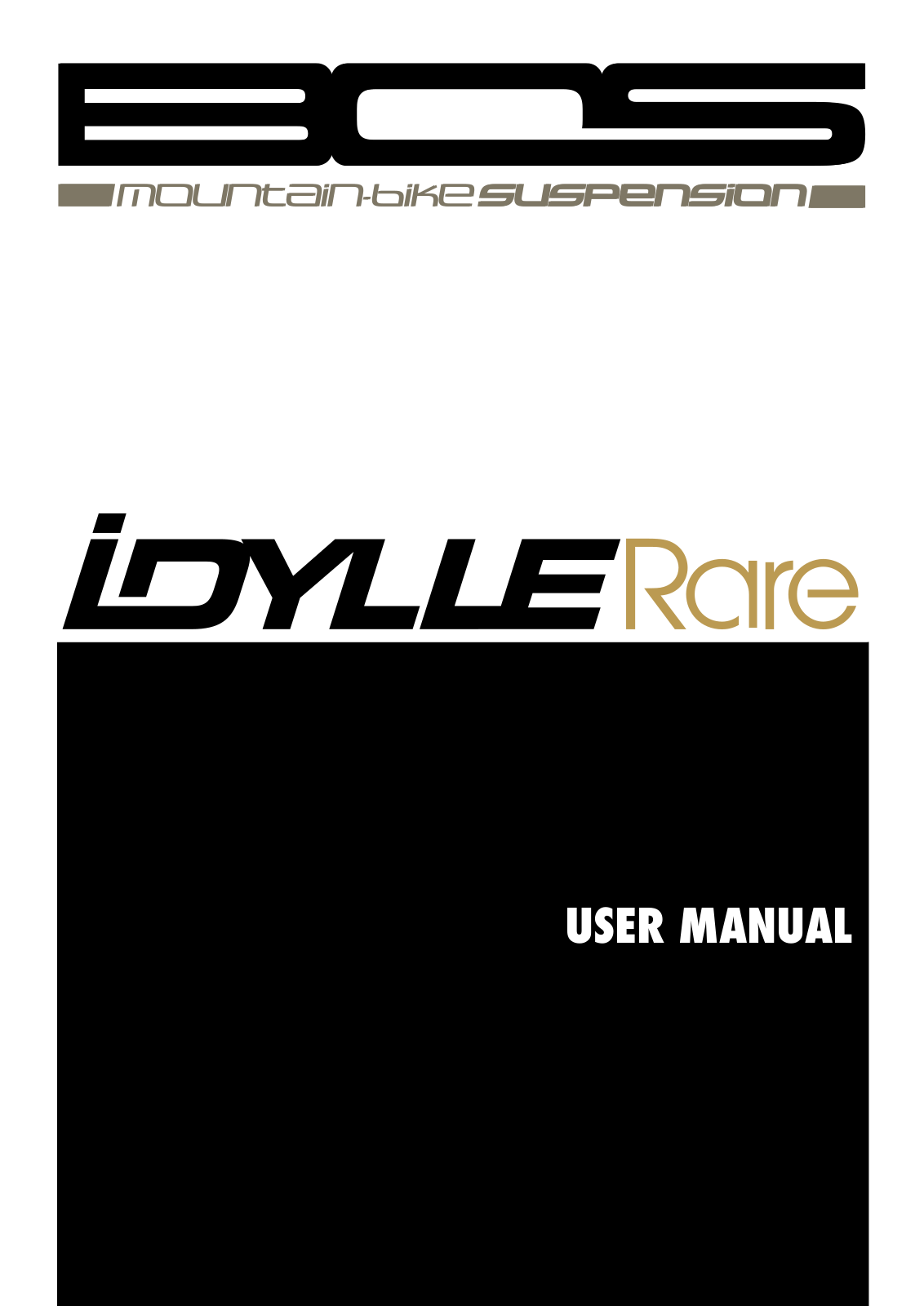 Bos IdylleRare User Manual