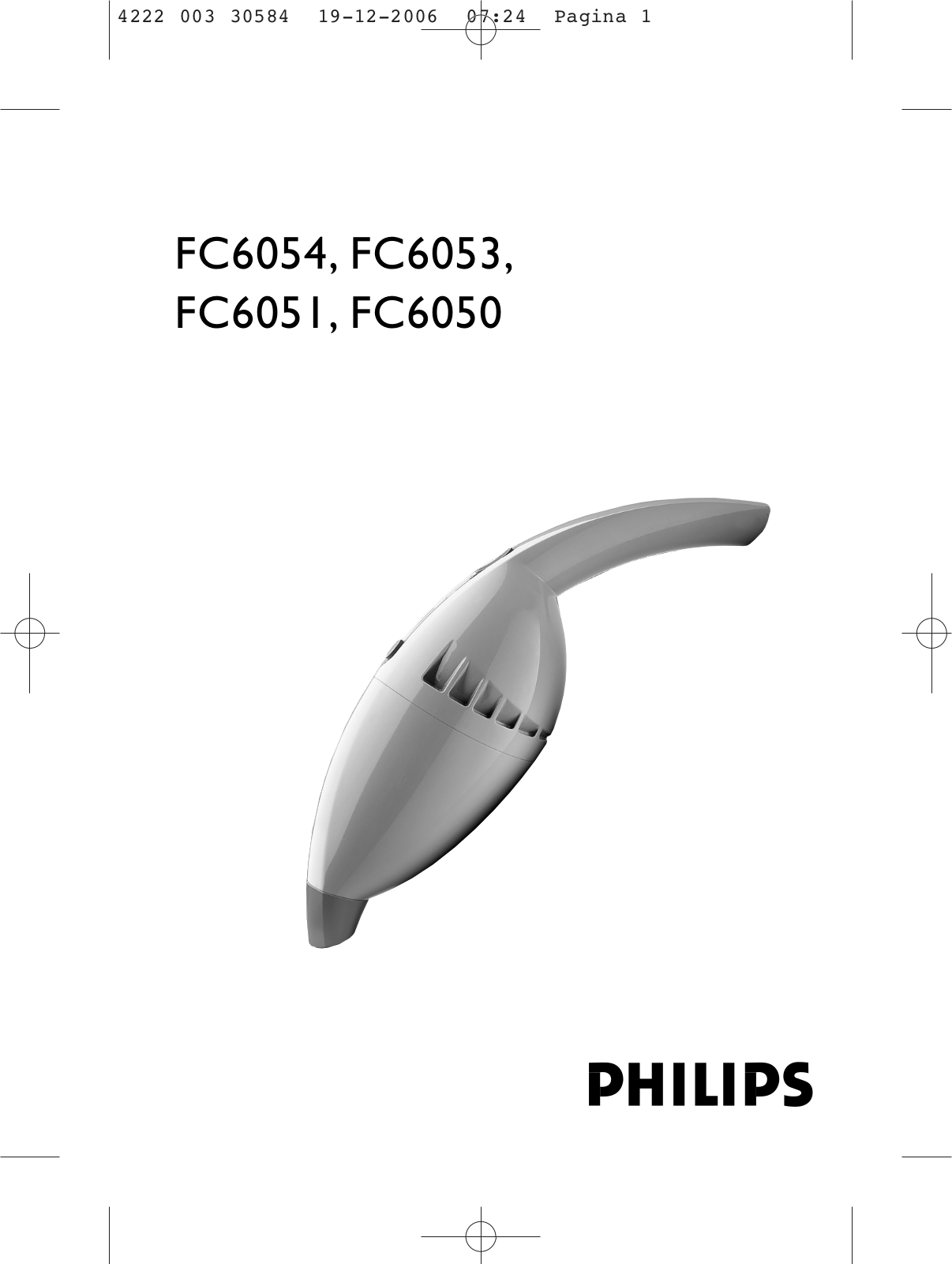 PHILIPS FC6053-01 User Manual