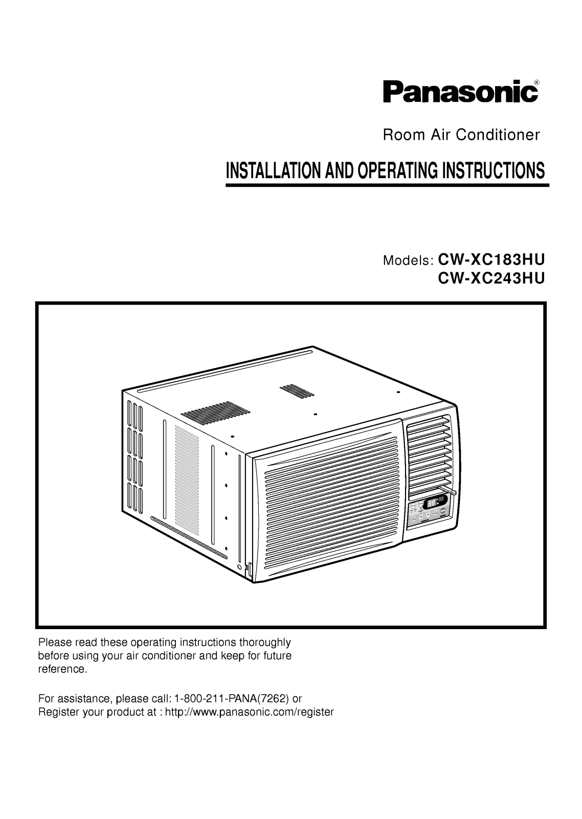 LG CW-XC243HU, CW-XC183HU User Manual