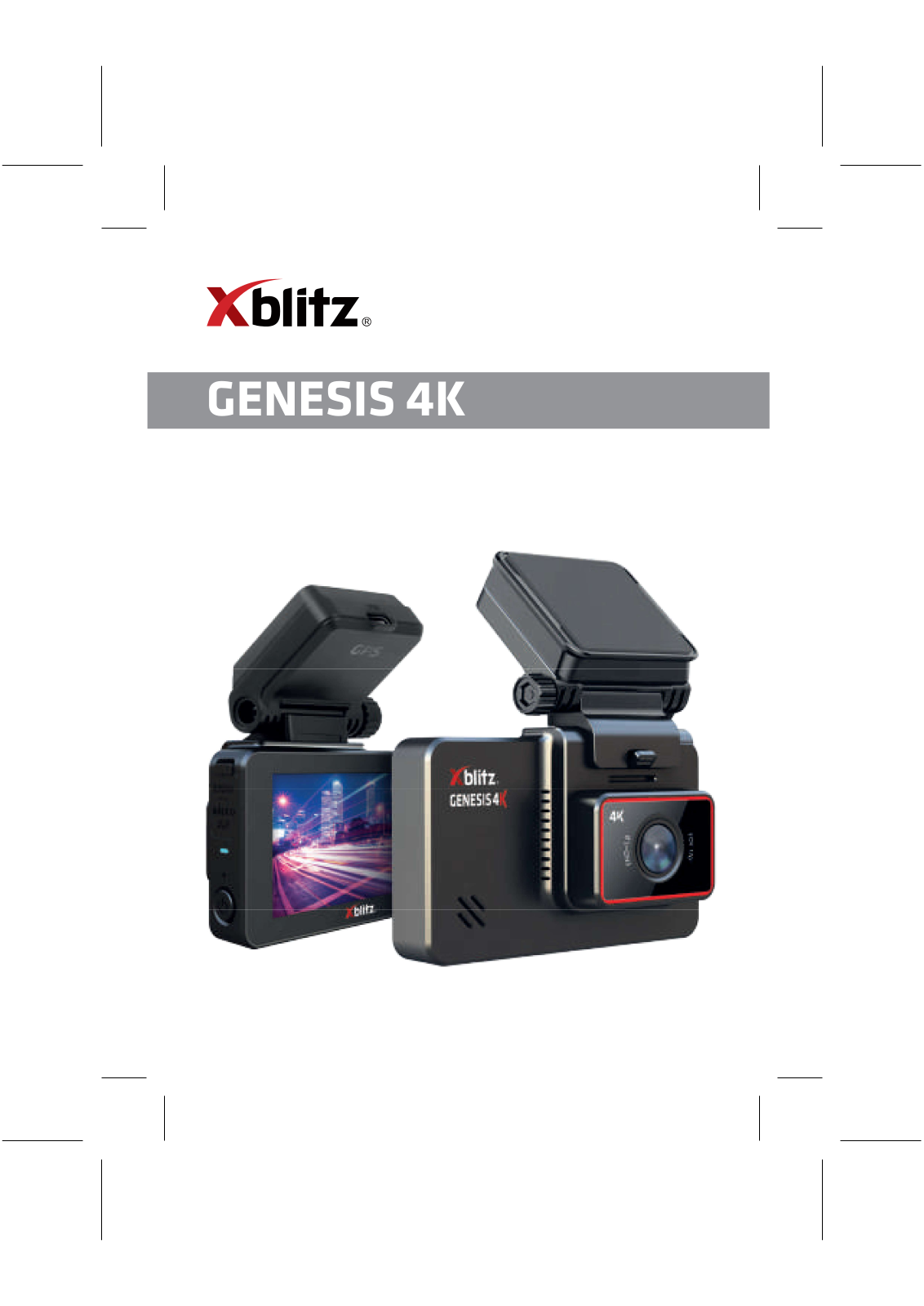 XBLITZ Genesis 4K User guide - ManualMachine.com