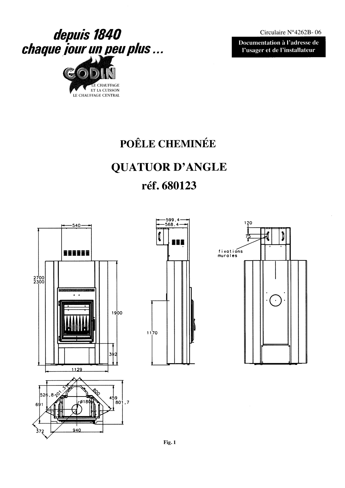 GODIN 680123 User Manual - ManualMachine.com