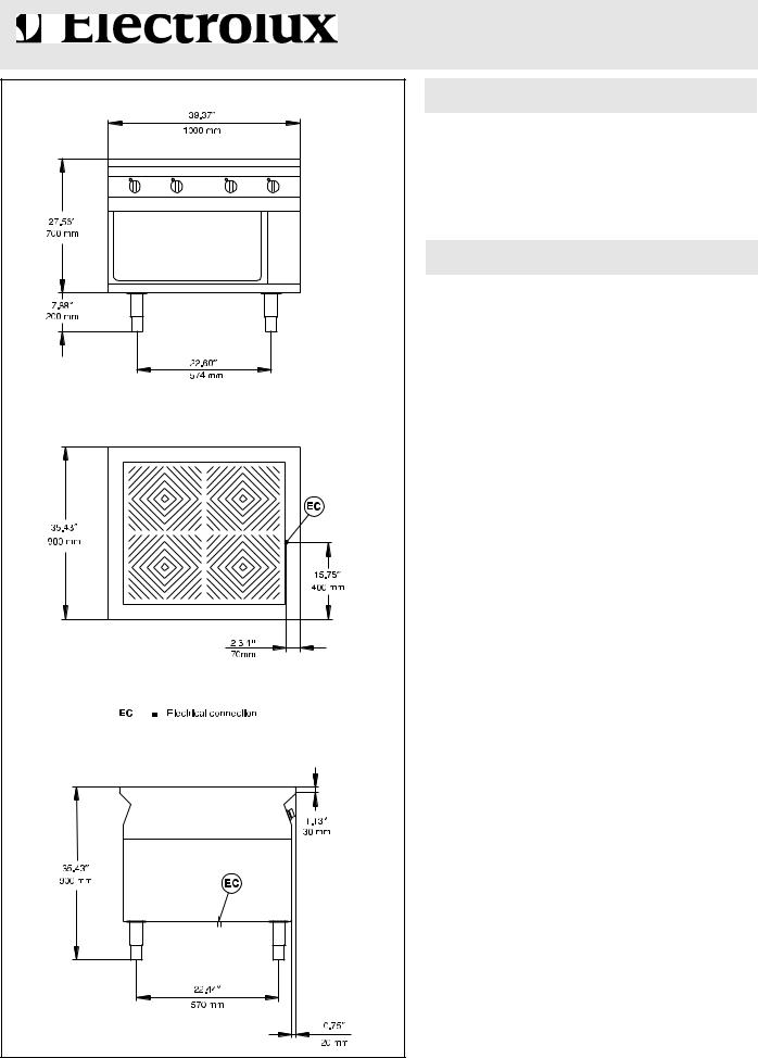 Electrolux 584134, 584135 General Manual