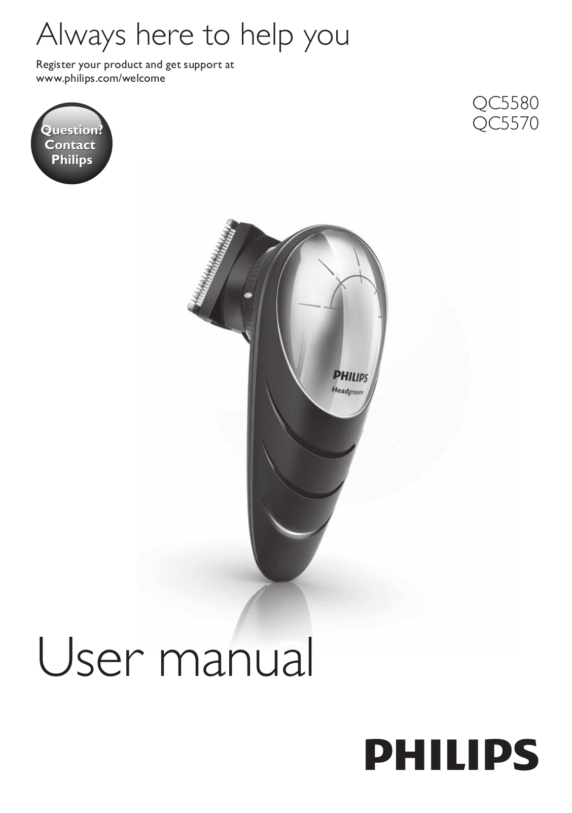 Philips QC5570 User Manual