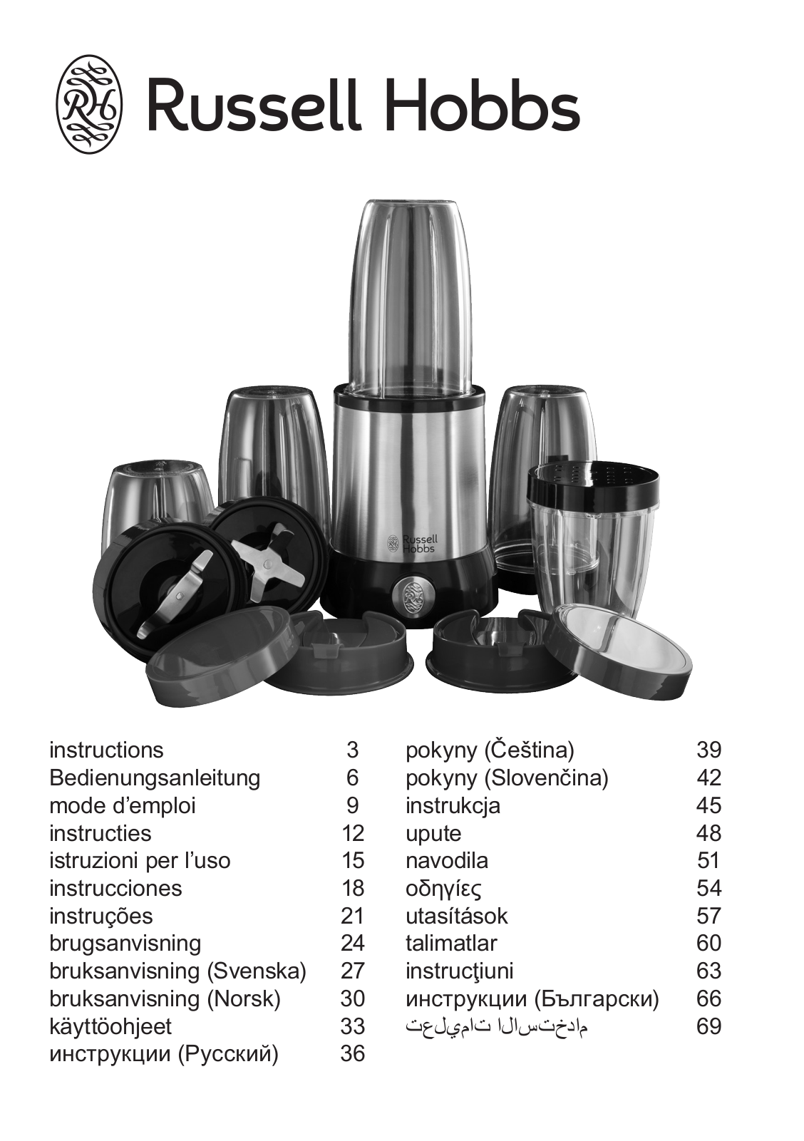 RUSSELL HOBBS 23180-56 User Manual