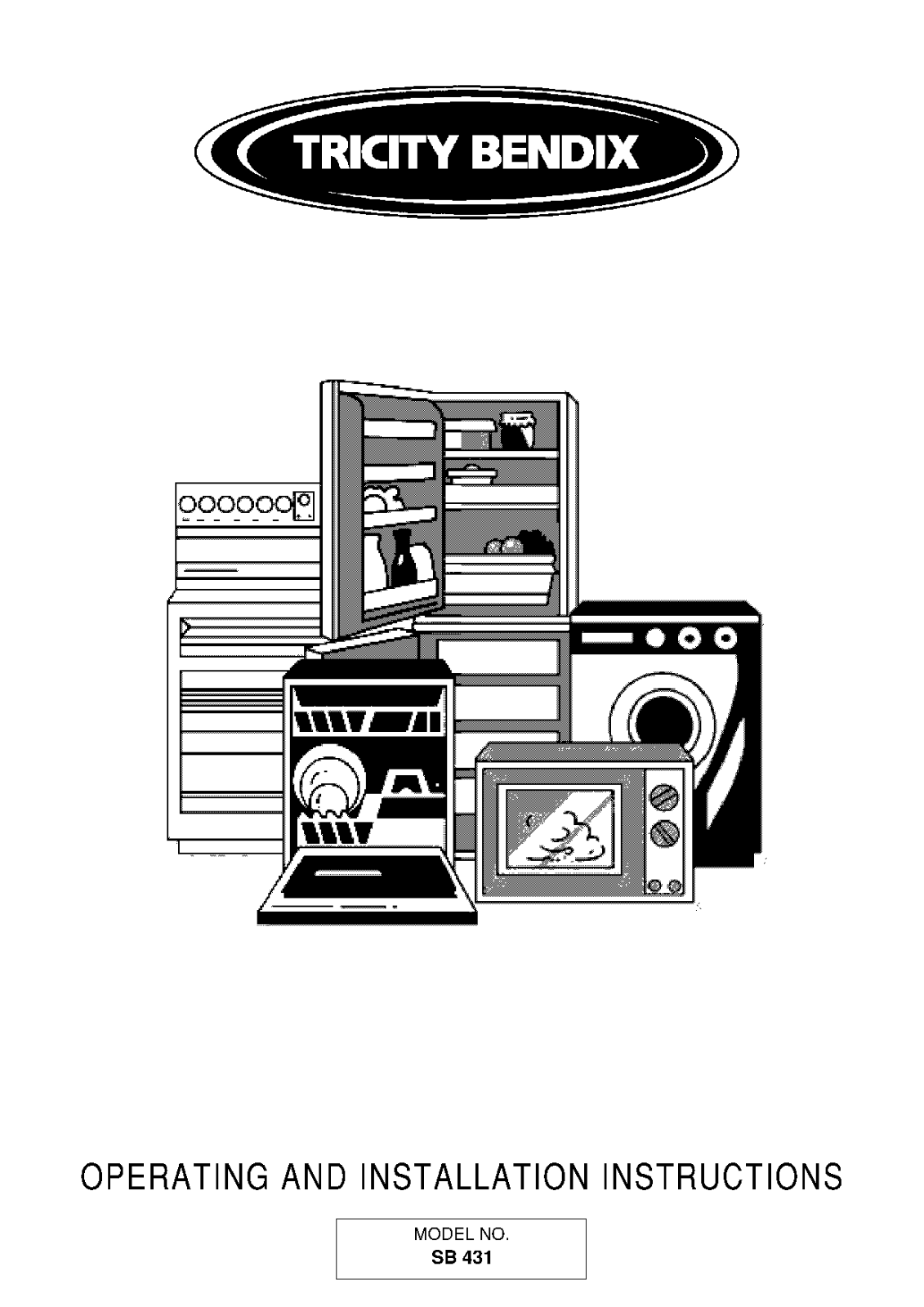 tricity bendix SB431C, SB431GR User Manual