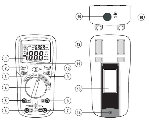 VOLTCRAFT VC110 User guide