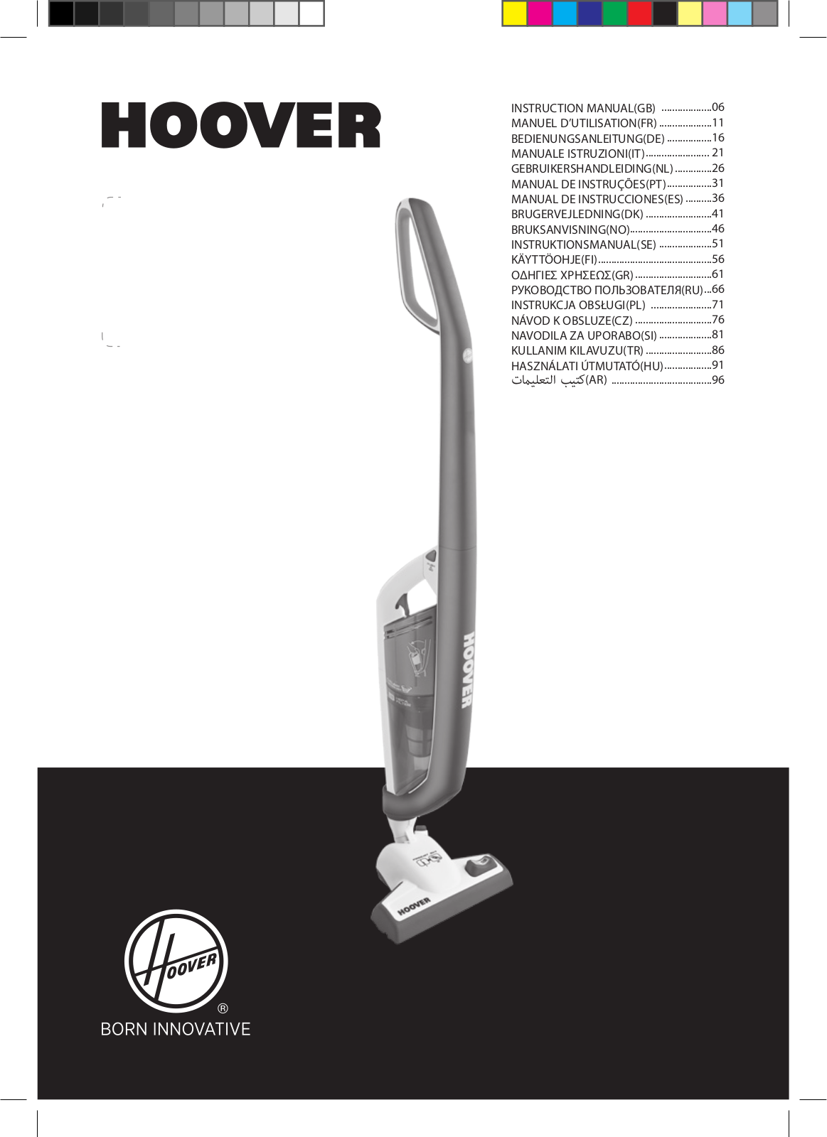 Hoover FJ180B2 011 User Manual