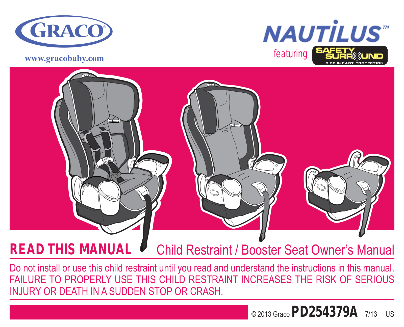 Graco PD254379A User Manual