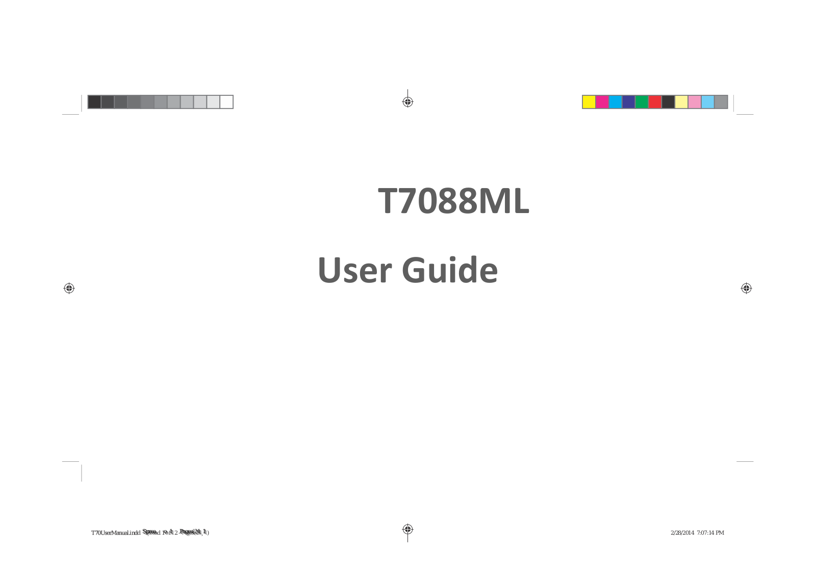 China GreatWall Technology Group T7088ML Users manual