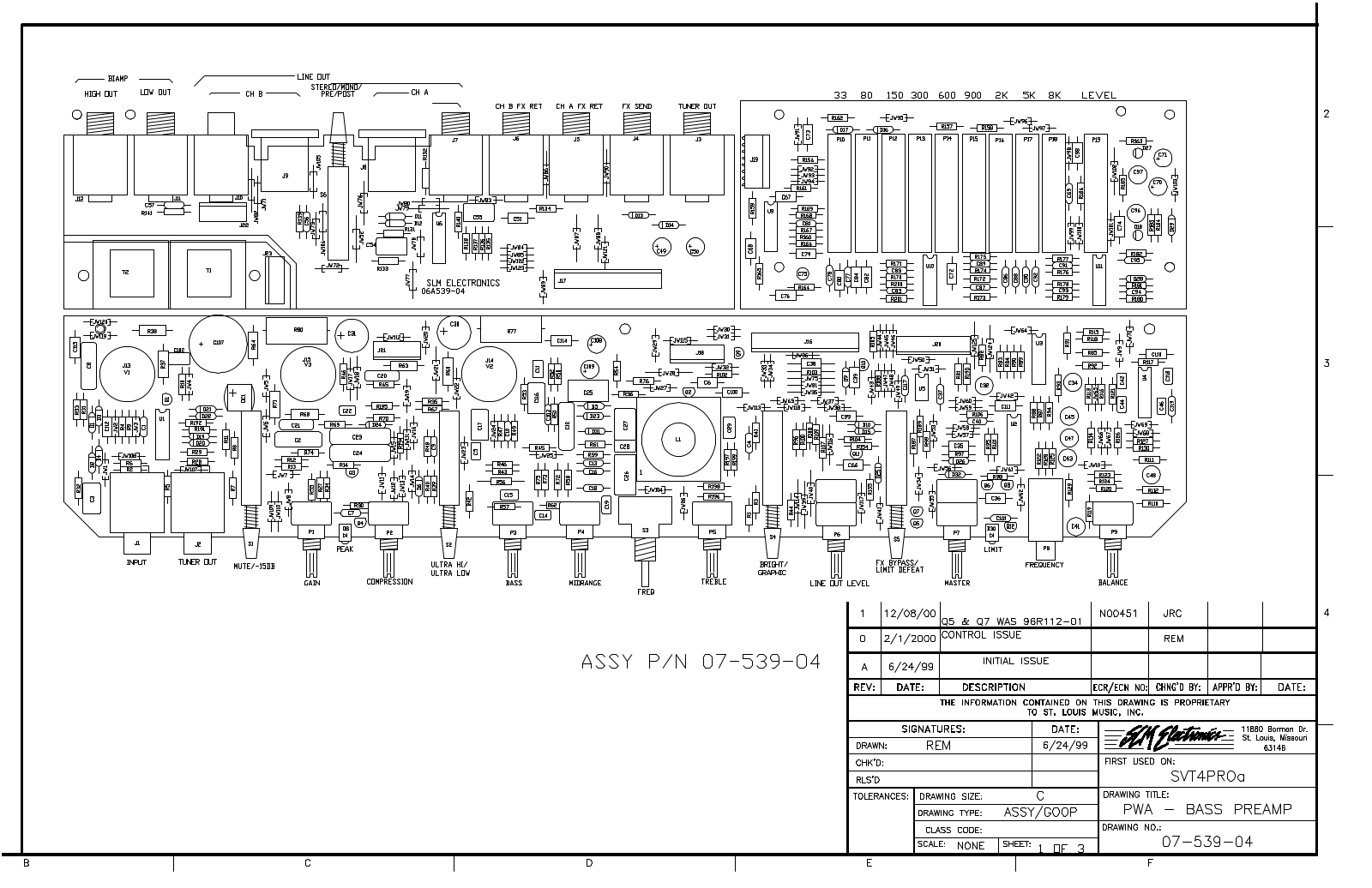 SCM SVT-4PRO Schematic