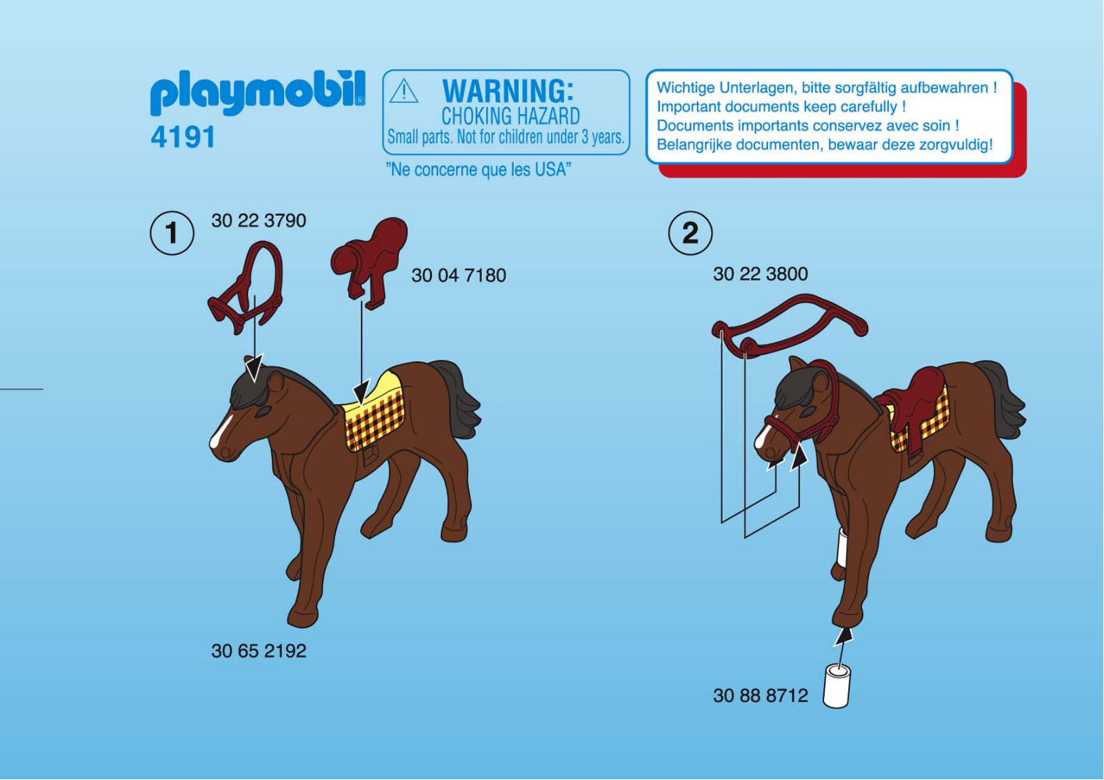 Playmobil 4191 Instructions