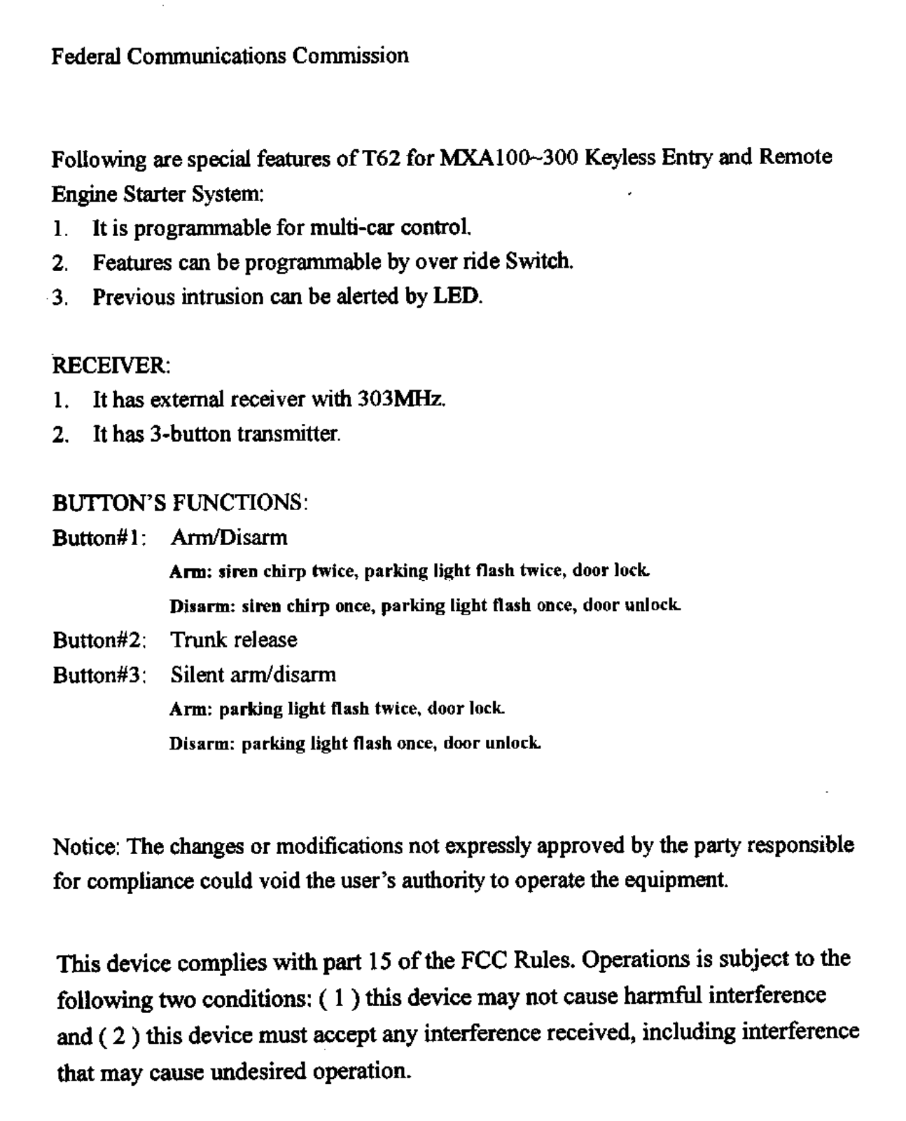 Cenmax Group CMXT62 User Manual