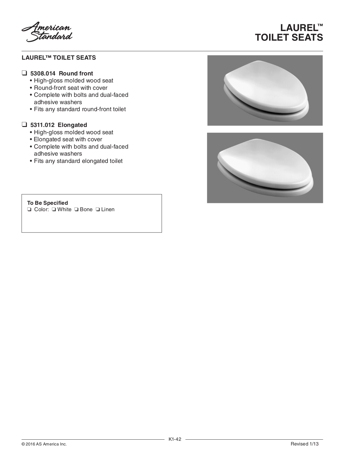American Standard ASD3418 Specifications - ManualMachine.com