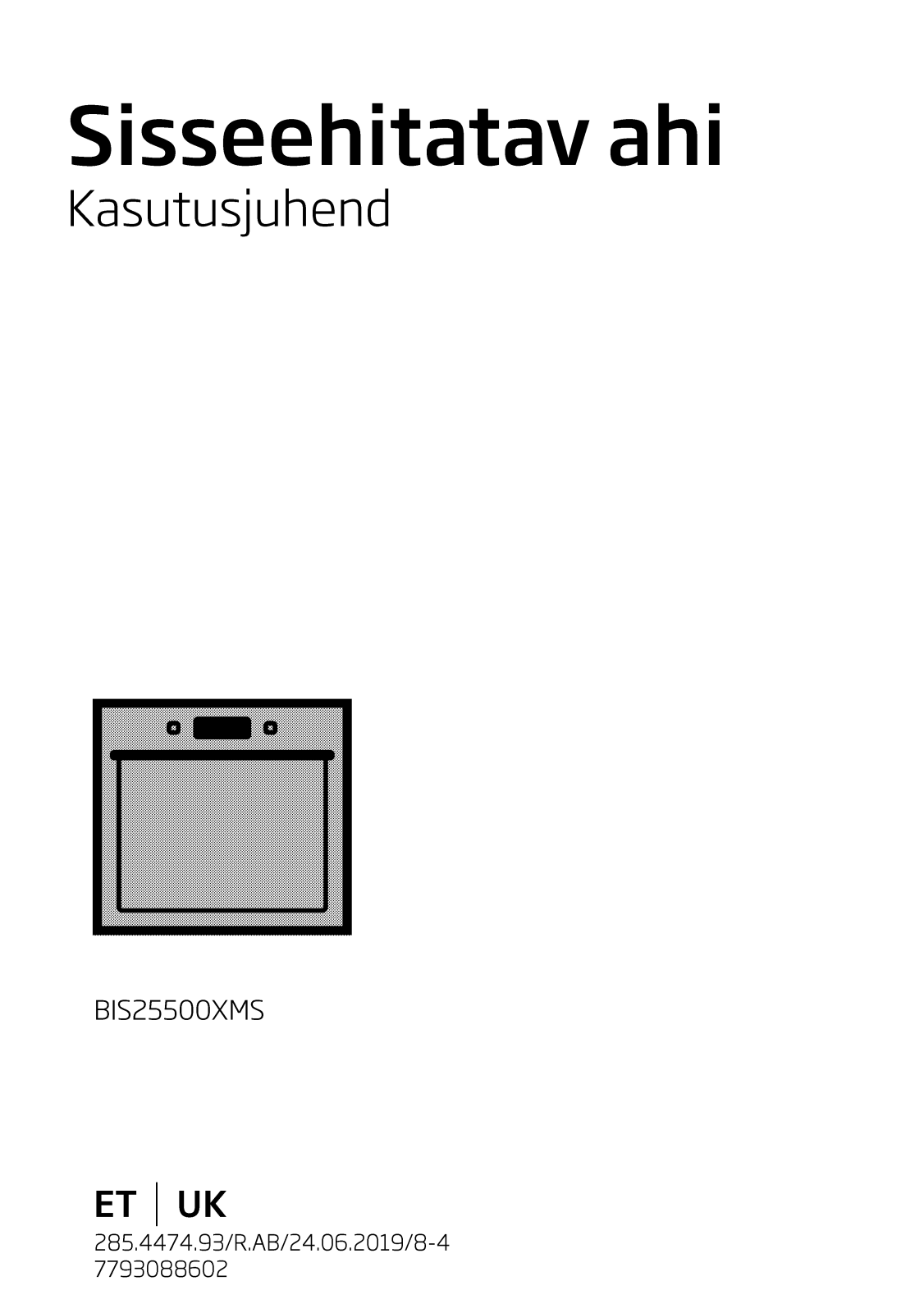 Beko BIS25500XMS User manual