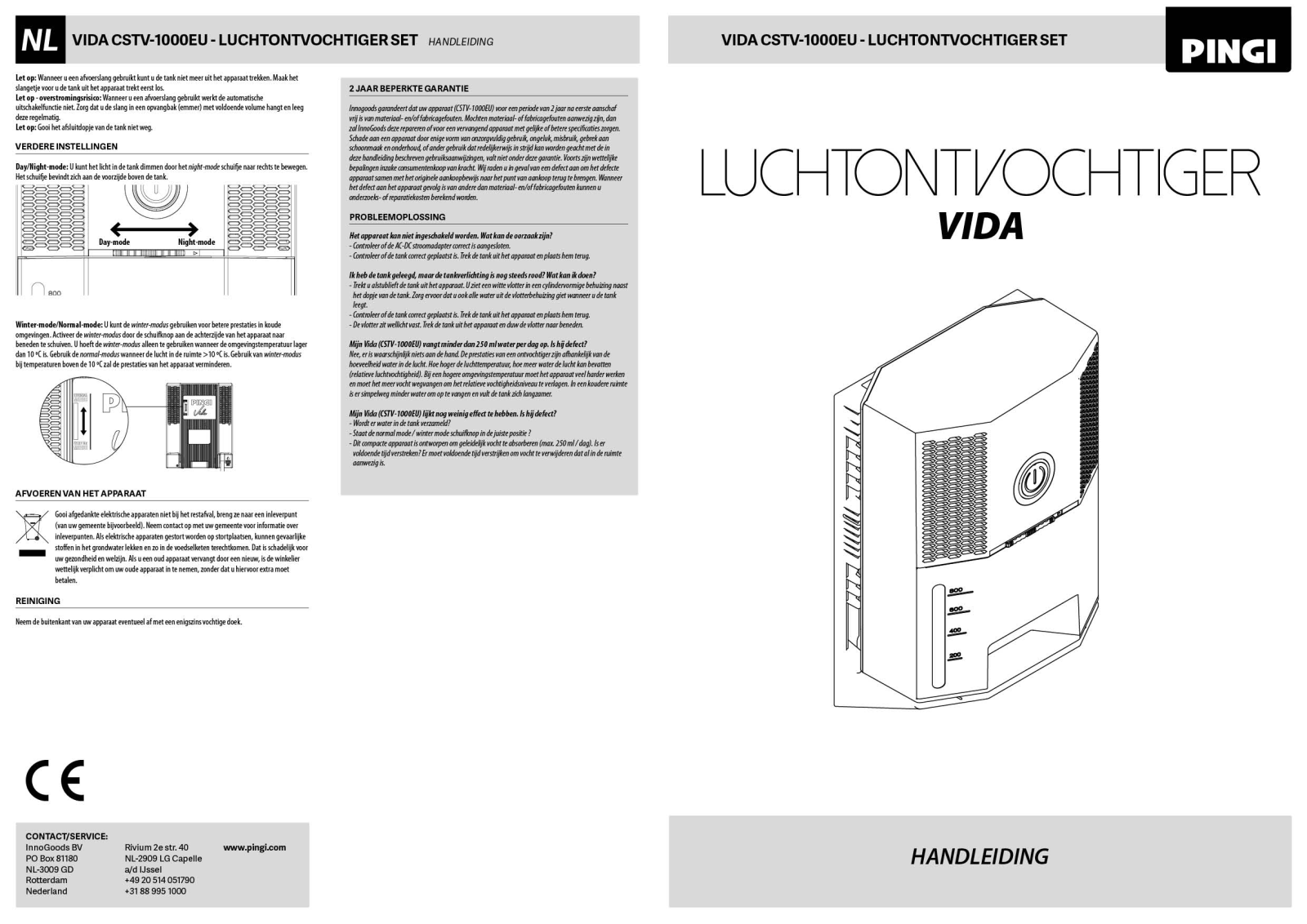 PINGI CSTV-1000EU User guide - ManualMachine.com