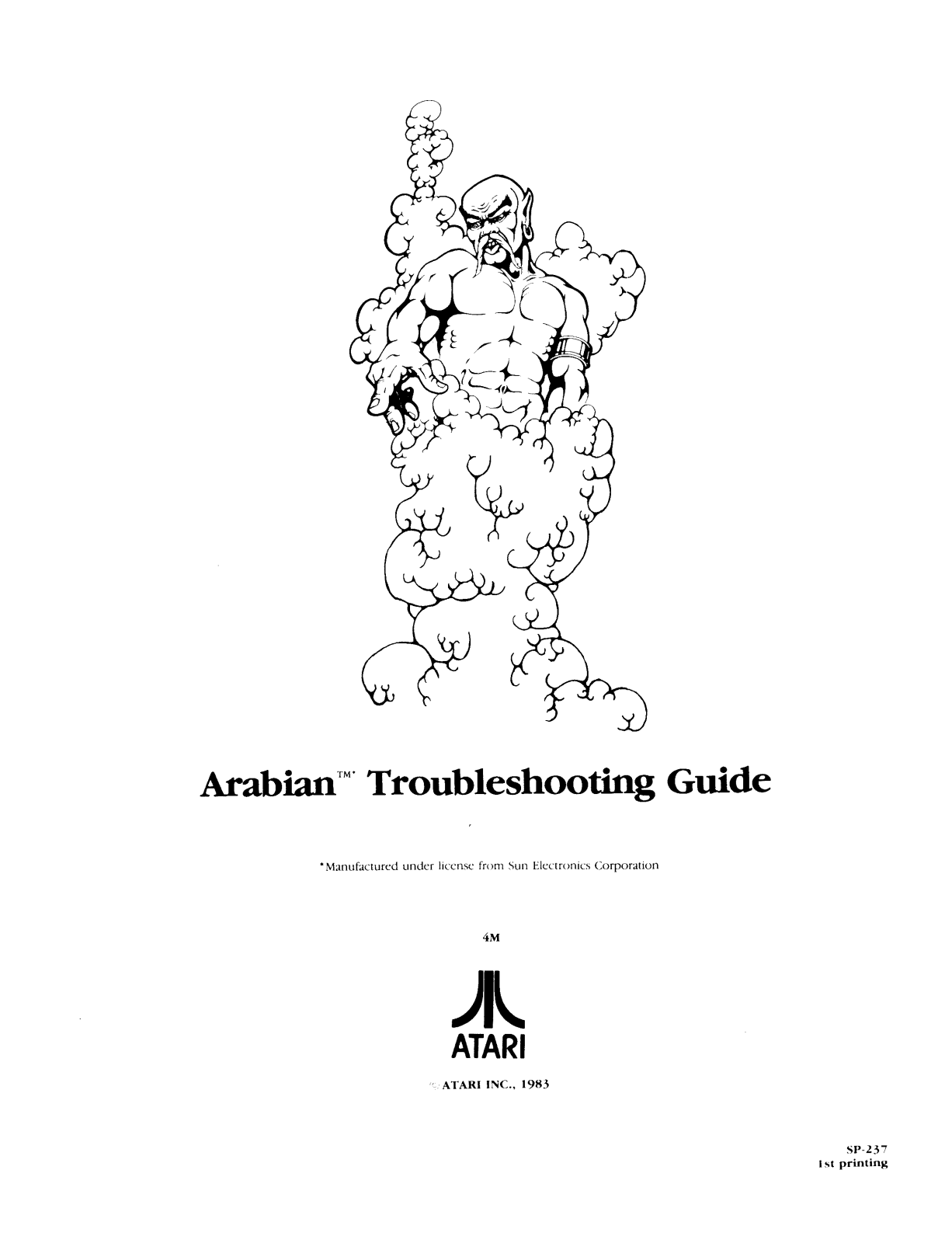 ATARI TG-237 User Guide