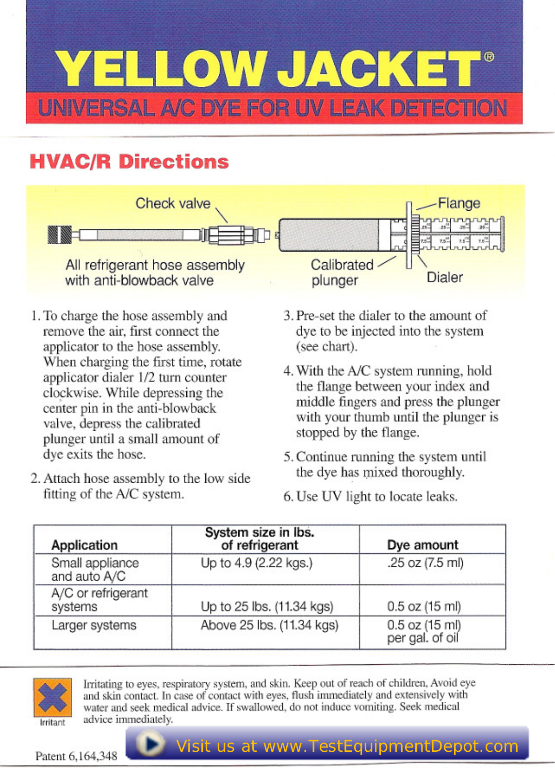 Yellow Jacket Yellow Jacket 69702 Manual - ManualMachine.com