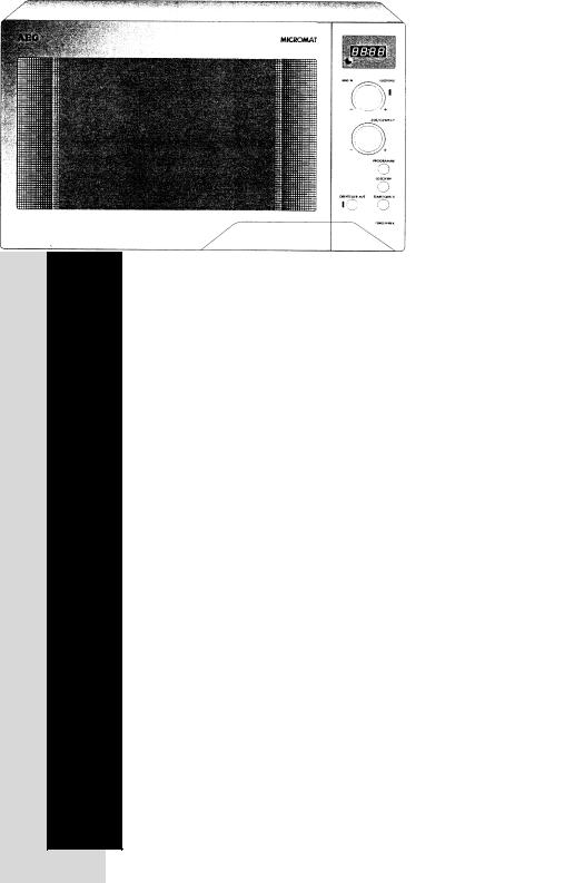 AEG MC1231E User Manual