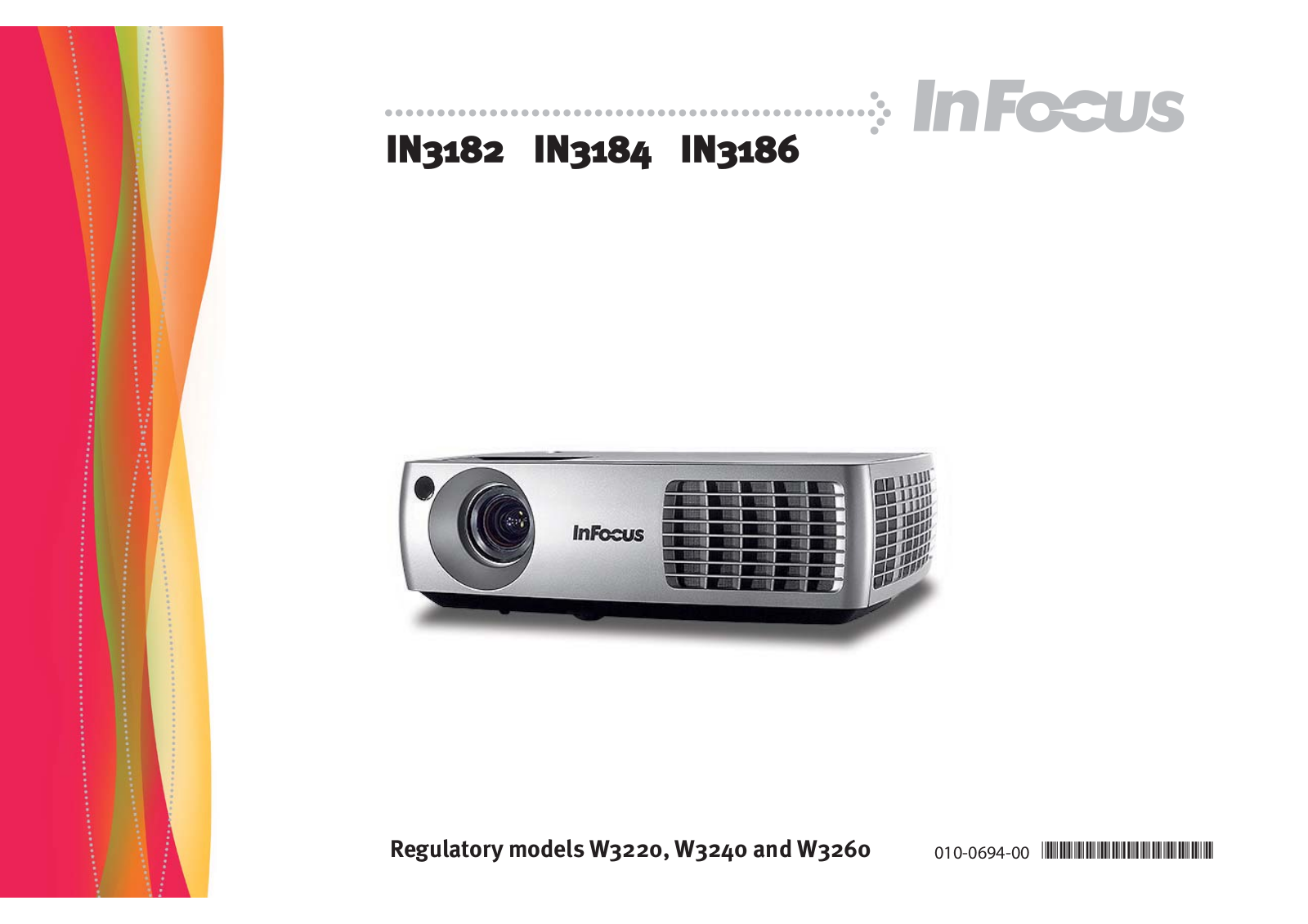 Infocus IN3186, IN3184, IN3182 User Manual