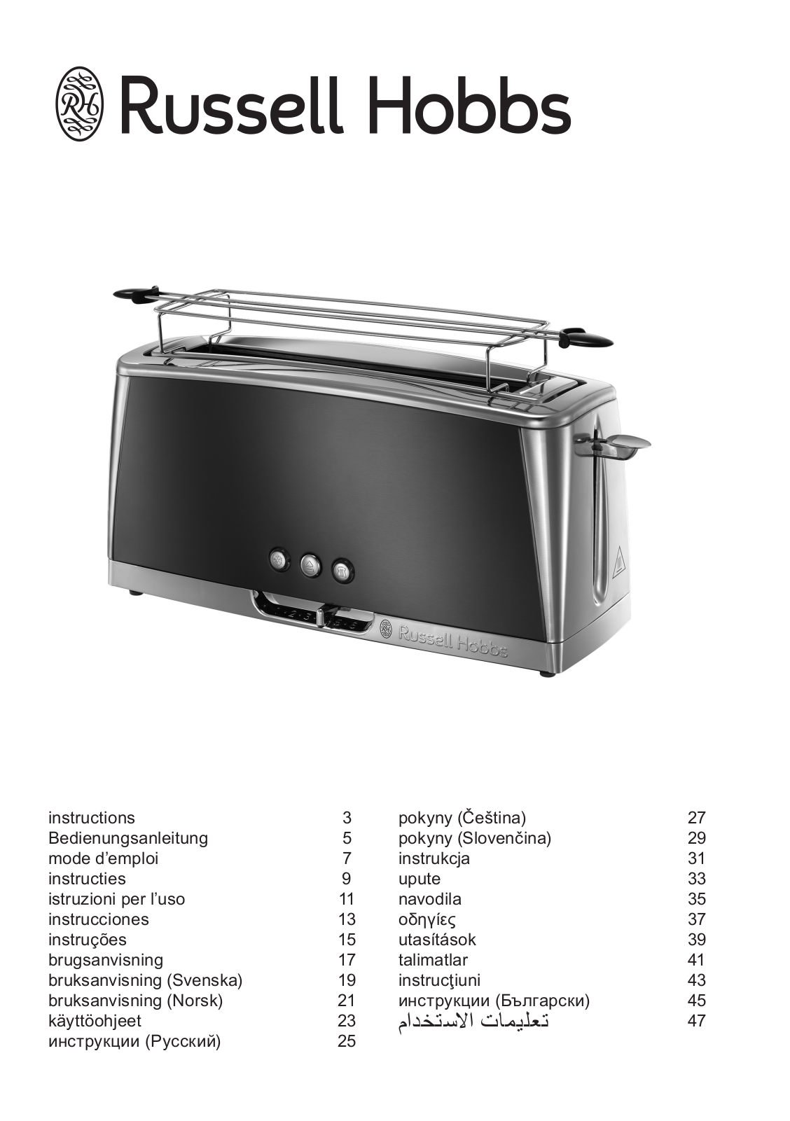 Russell hobbs 23250-56 User Manual