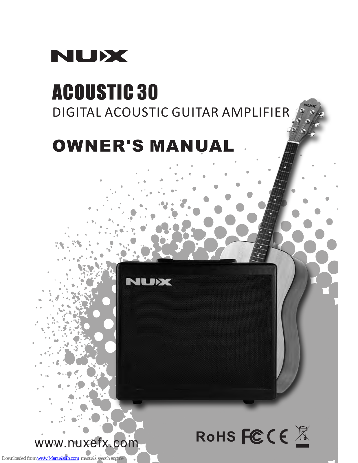 nux Acoustic 30 Owner's Manual