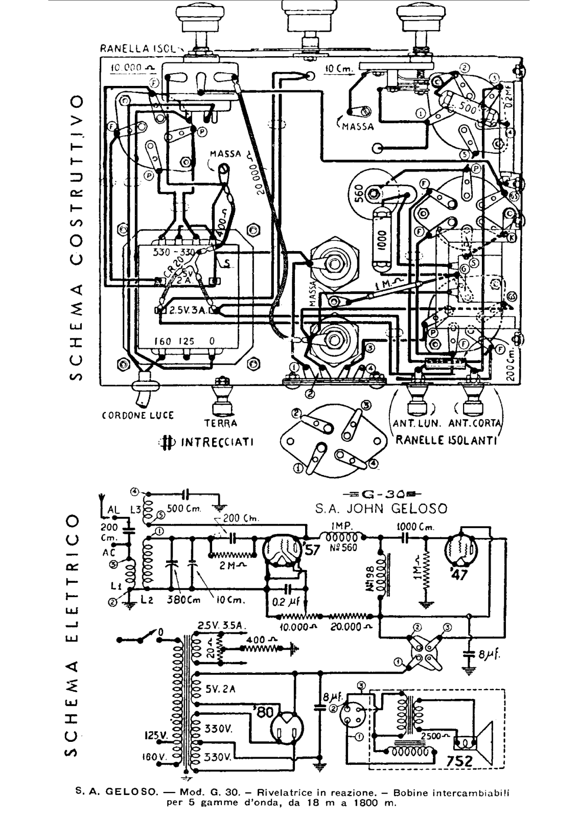 Geloso g30 schematic - ManualMachine.com