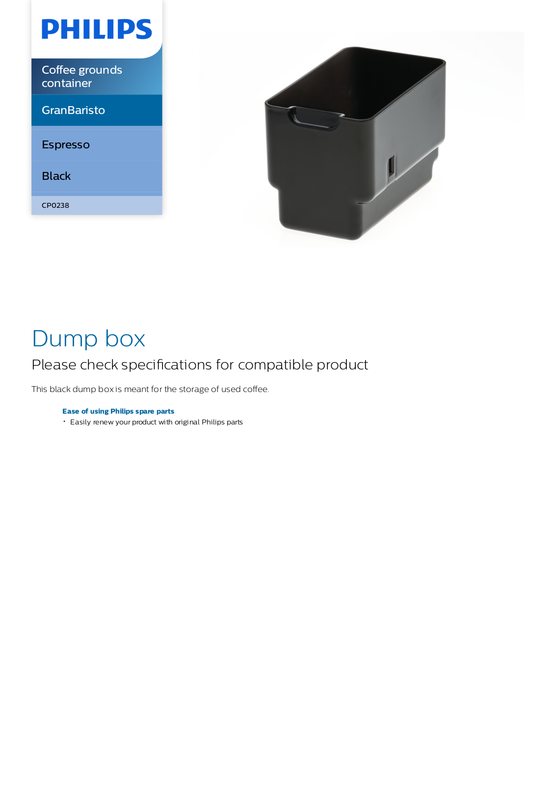 Philips CP0238/01 leaflet - ManualMachine.com