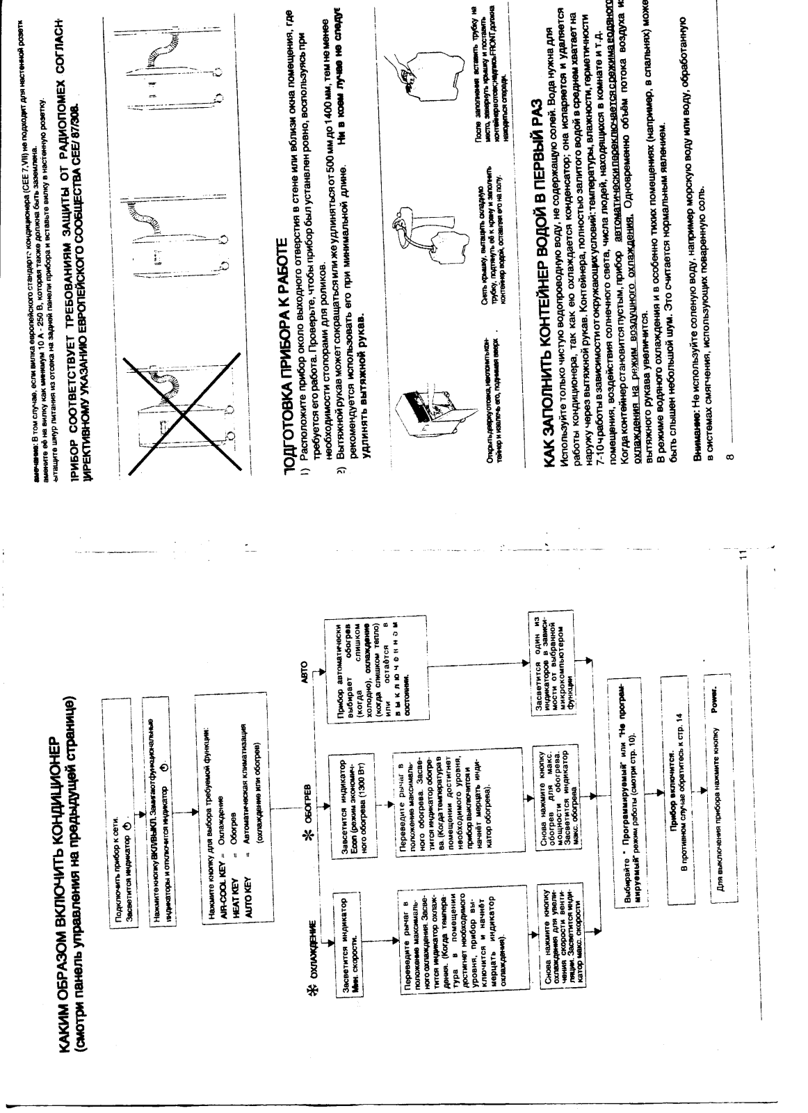 DeLonghi PAC-26 User Manual 8