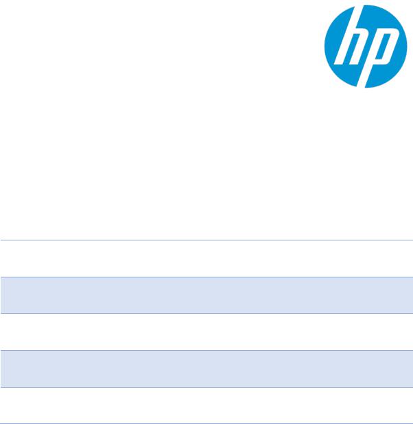 HP Planet Partners User Manual