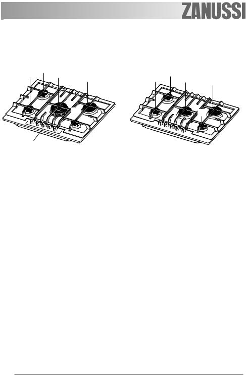 Zanussi ZGS783 Operating Manual