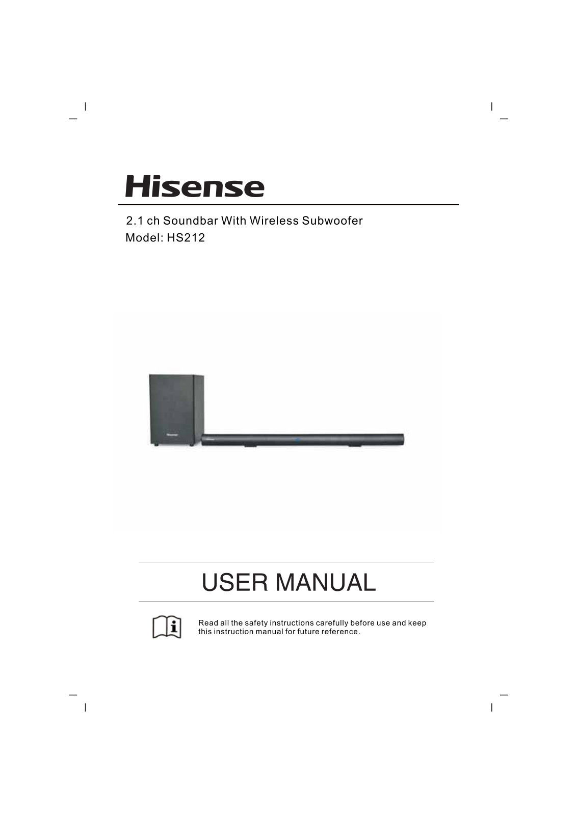 Guangzhou Panyu Juda Car Audio Equipment HS212 User Manual