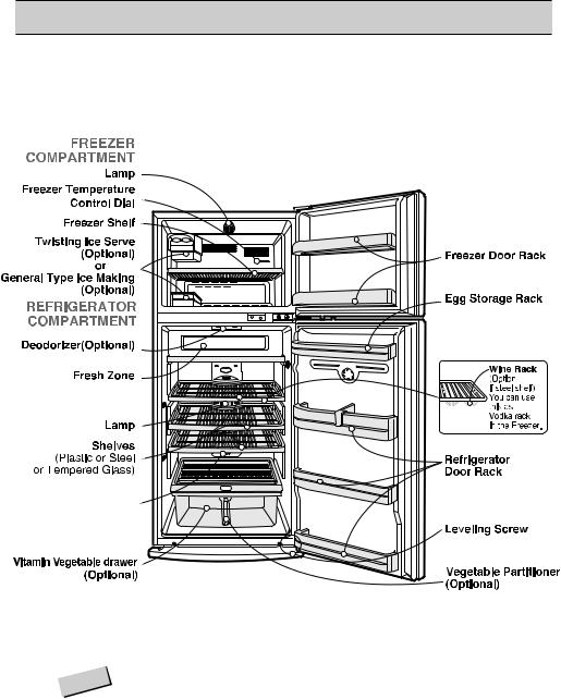 LG GR-G472JLC Owner’s Manual