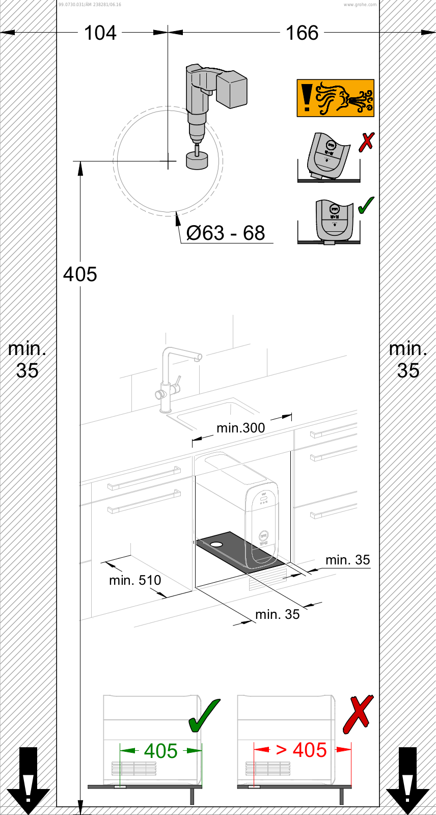 Grohe Blue Home 31455000, Blue Home 31606000, Blue Home 31455DC0 User manual