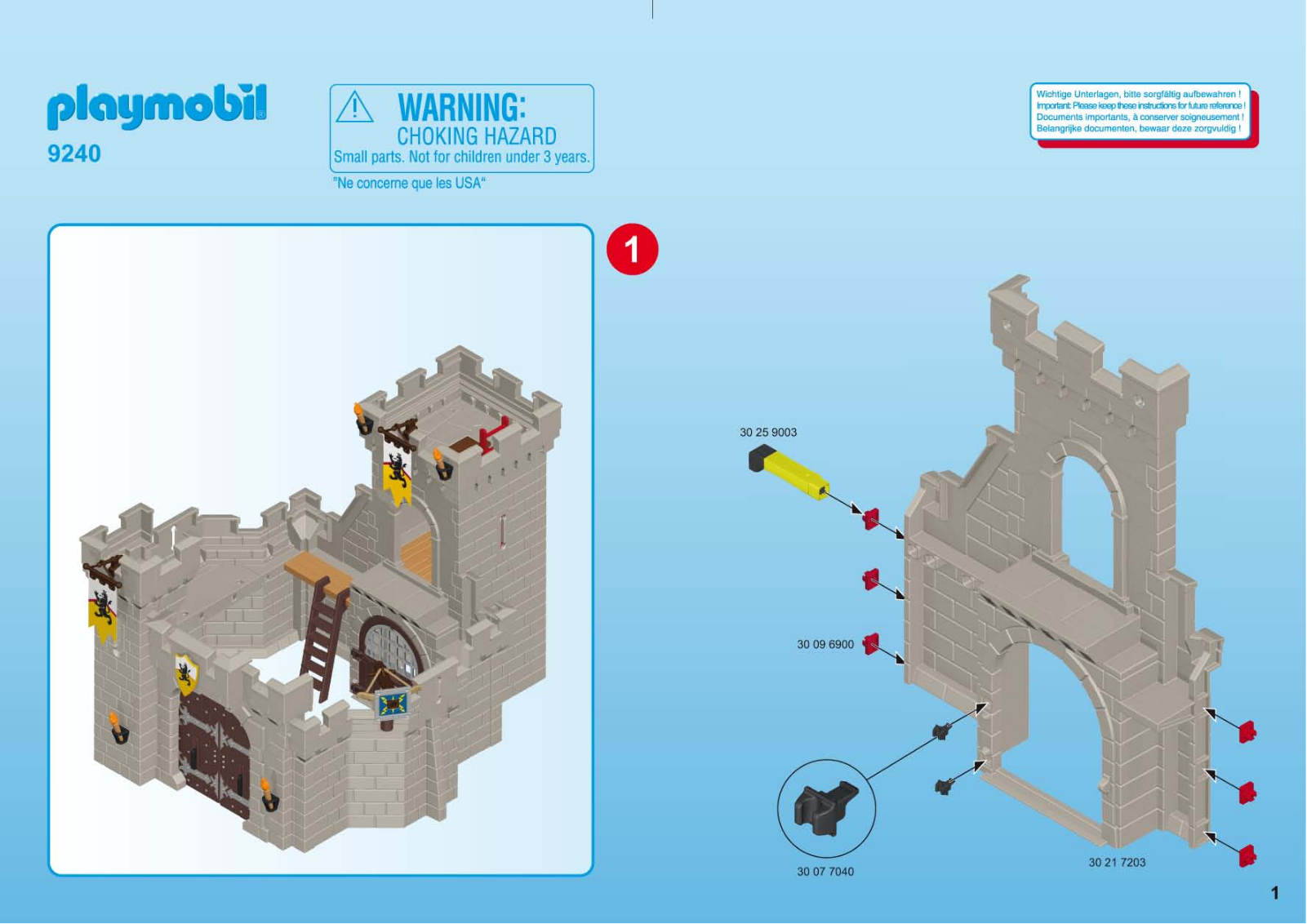 playmobil 9240 Instructions