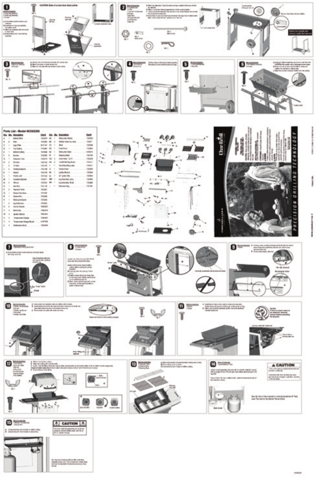 Charbroil 463362206 Owner's Manual