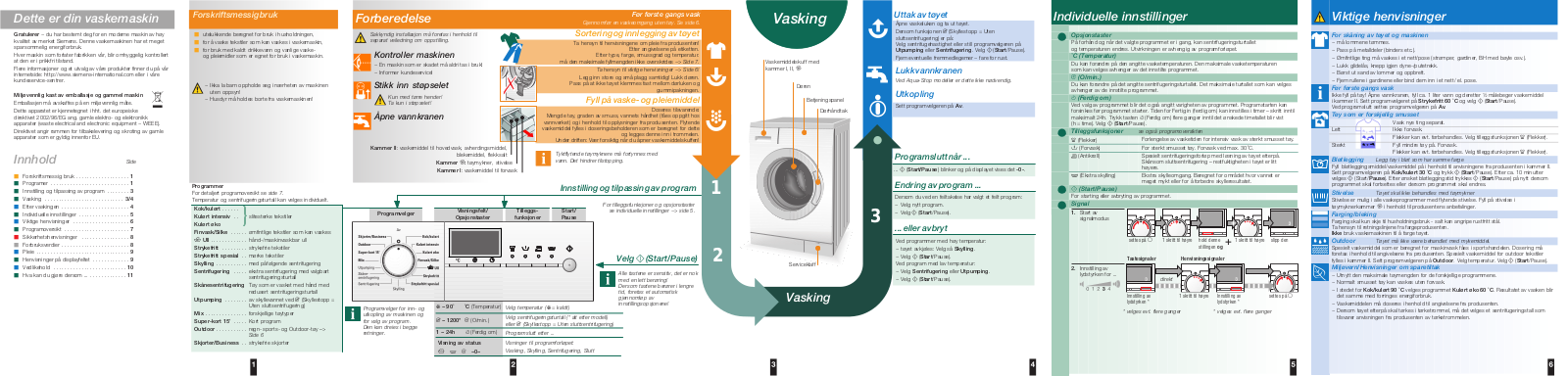 Siemens WS12X461BY User Manual