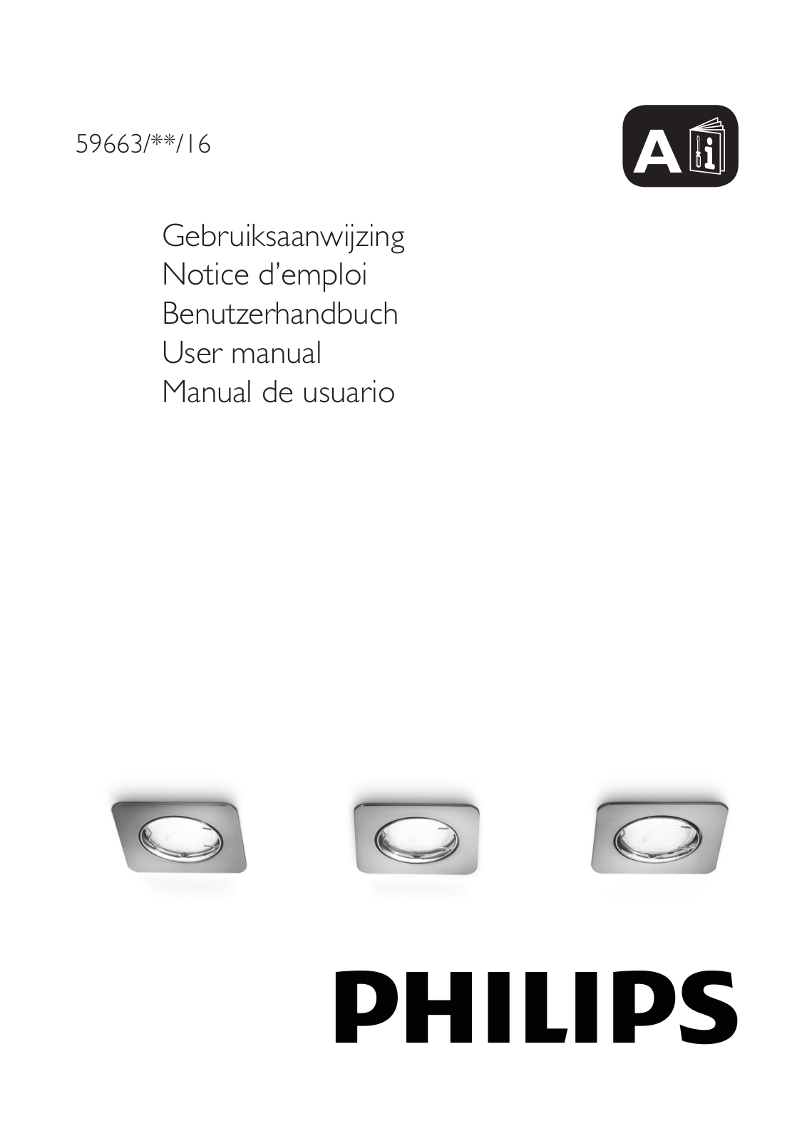 Philips 59663-11-16 User Manual