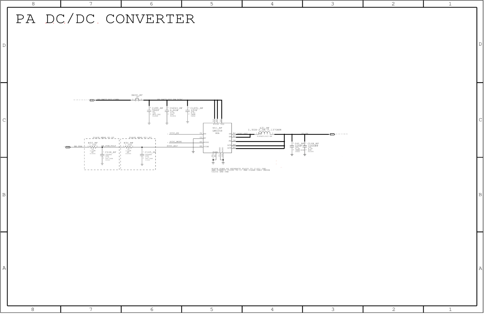 Apple iphone 5с schematics diagram