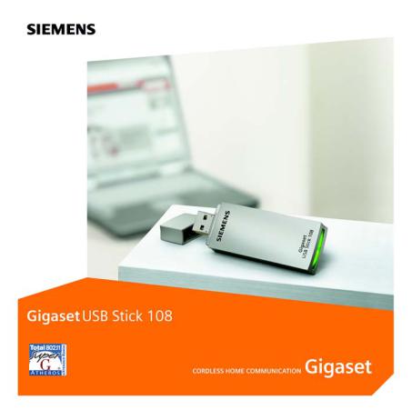 SIEMENS Gigaset USB Stick 108 User Manual