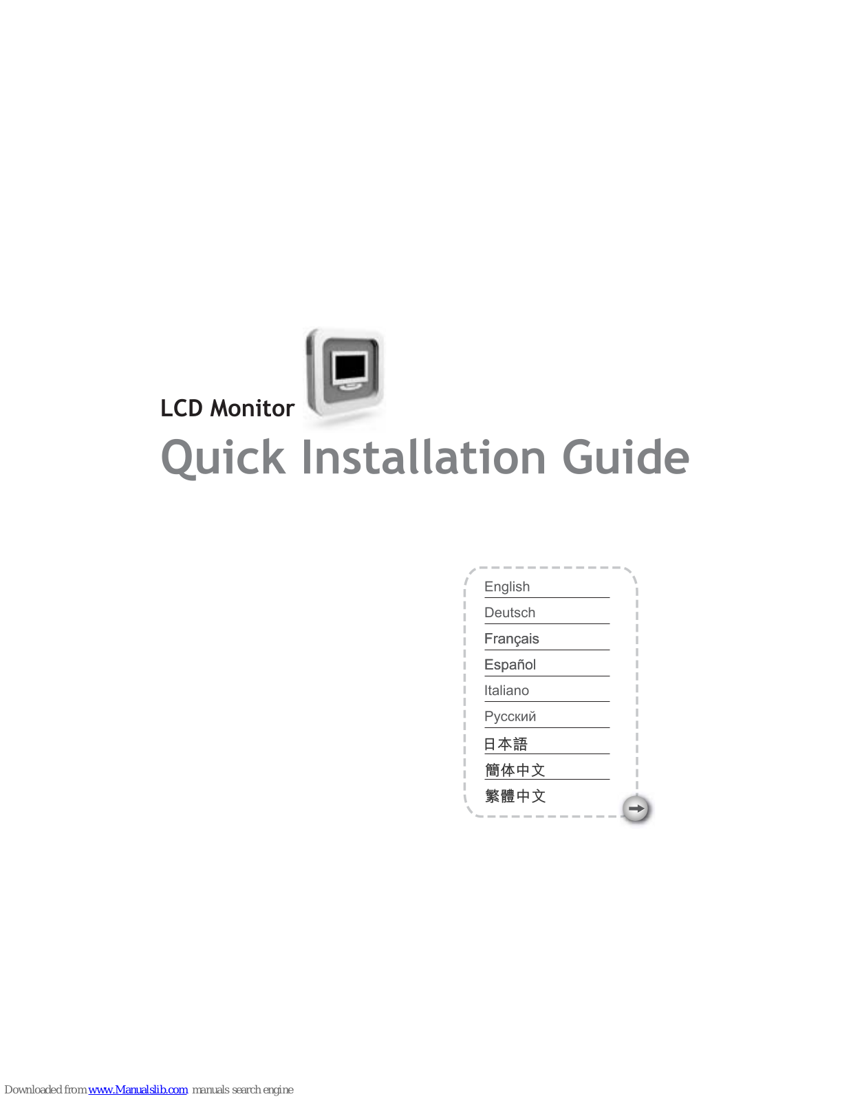 Emprex LCD Monitor Quick Installation Manual