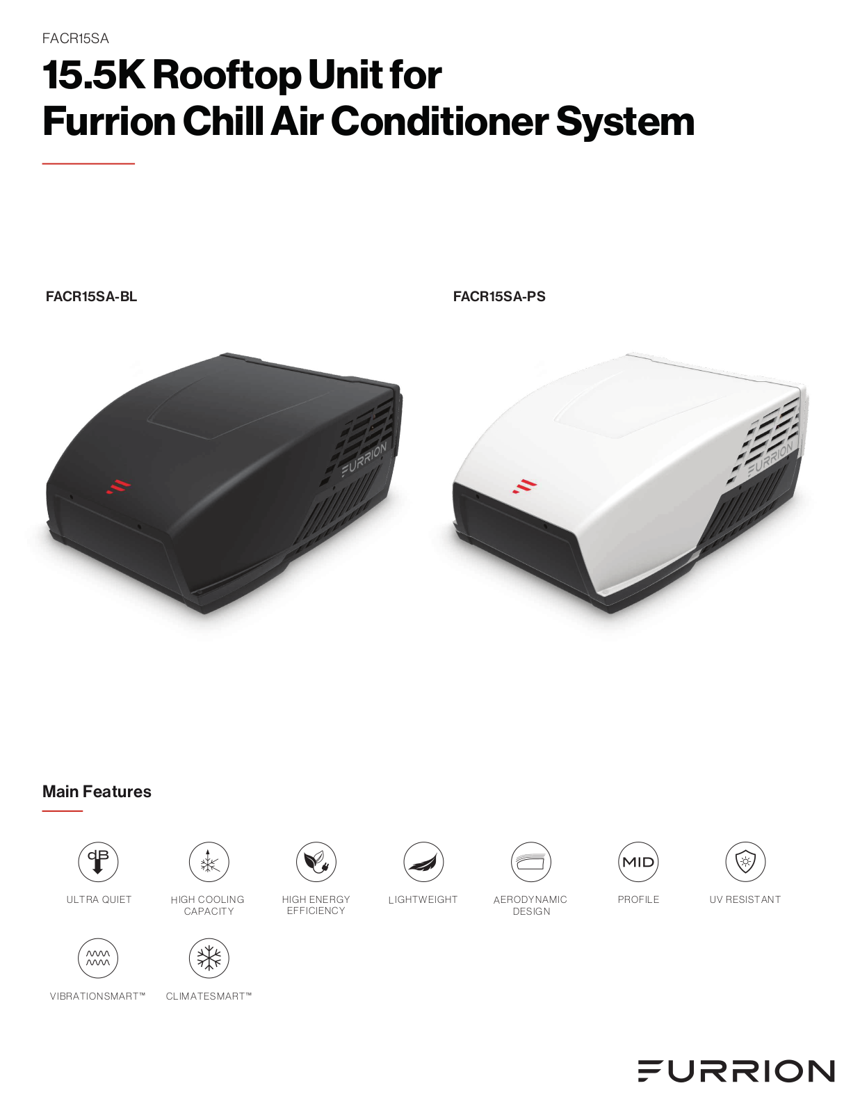 Furrion FACR15SA-BL, FACR15SA-PS User manual