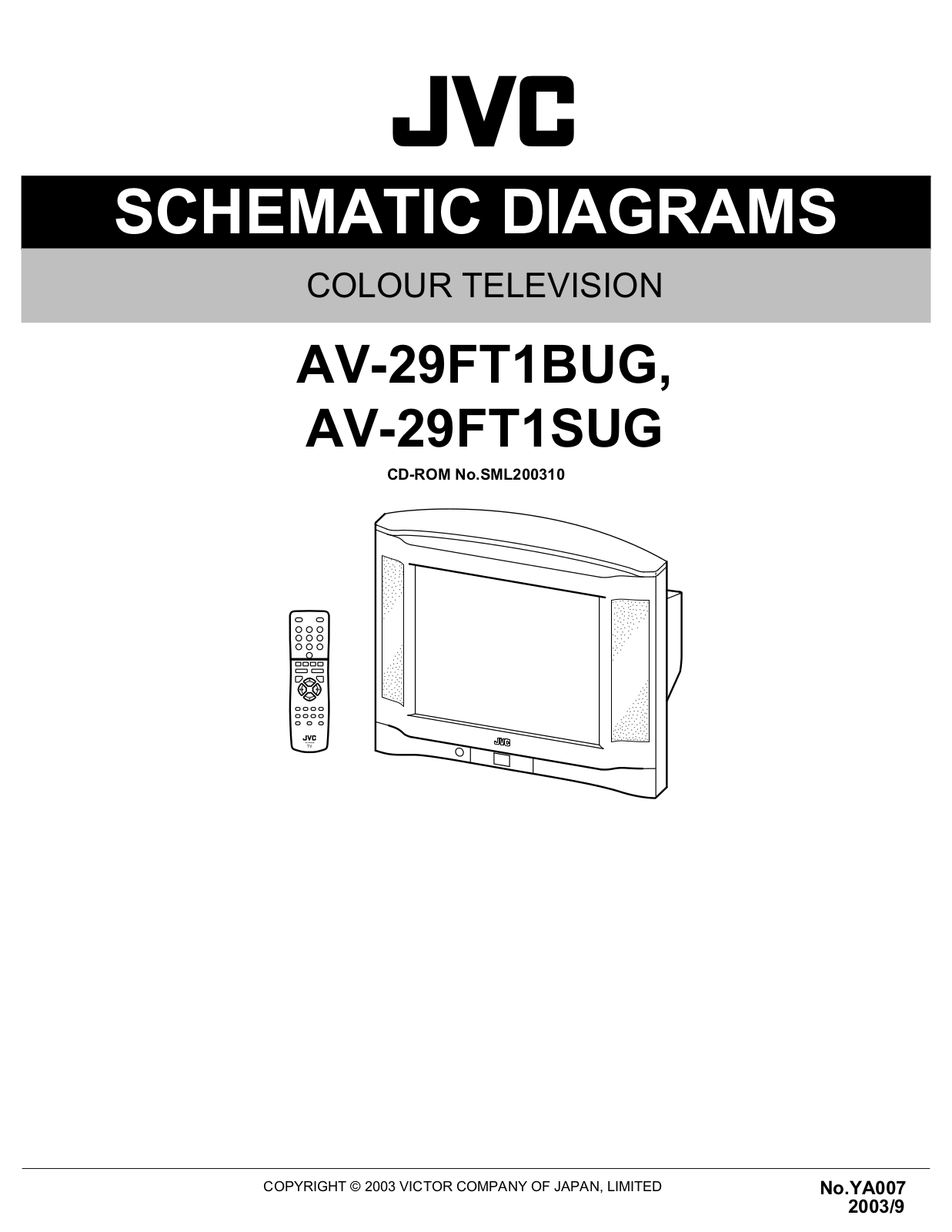 JVC AV-29FT1BUG, AV-29FT1SUG Schematics