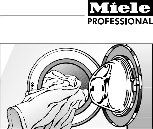 Miele WS 5445 MC 13 User manual