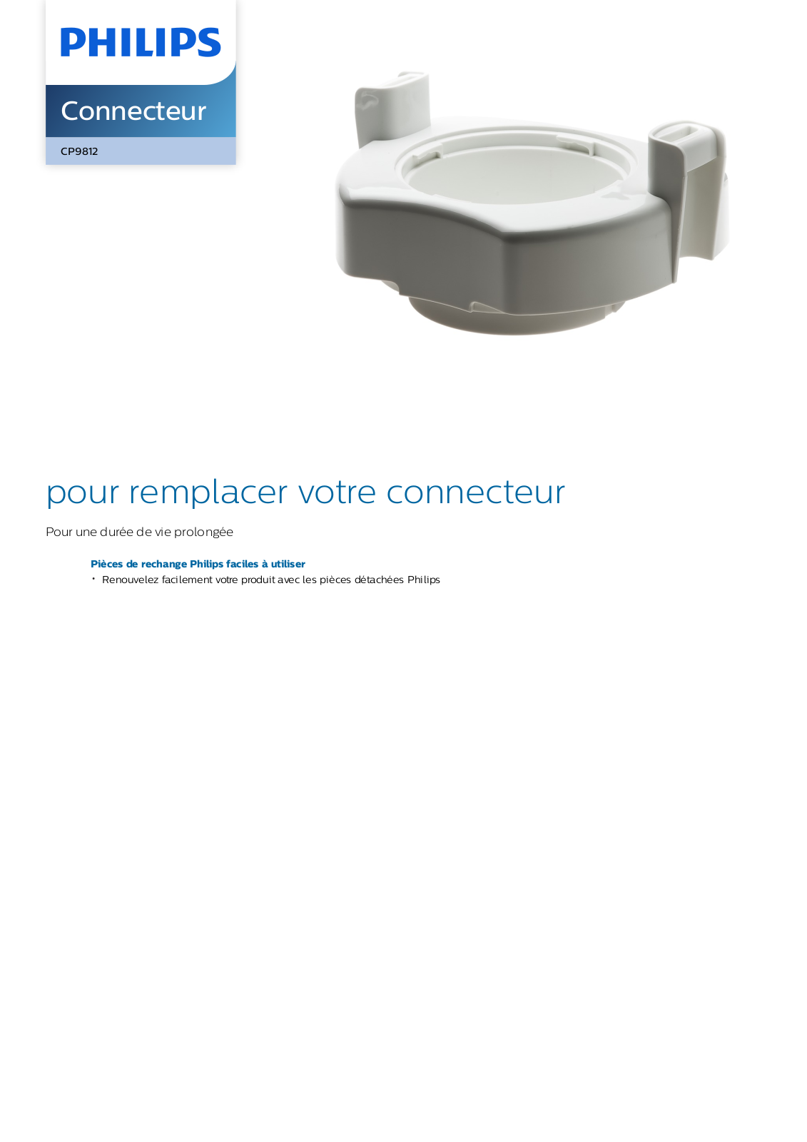 Philips CP9812/01 leaflet - ManualMachine.com