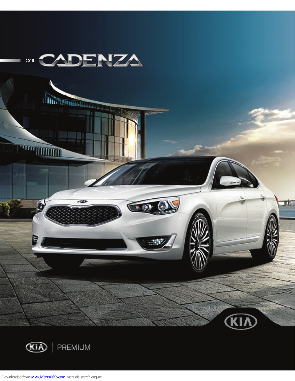 Kia 2015 Cadenza Brochure & Specs